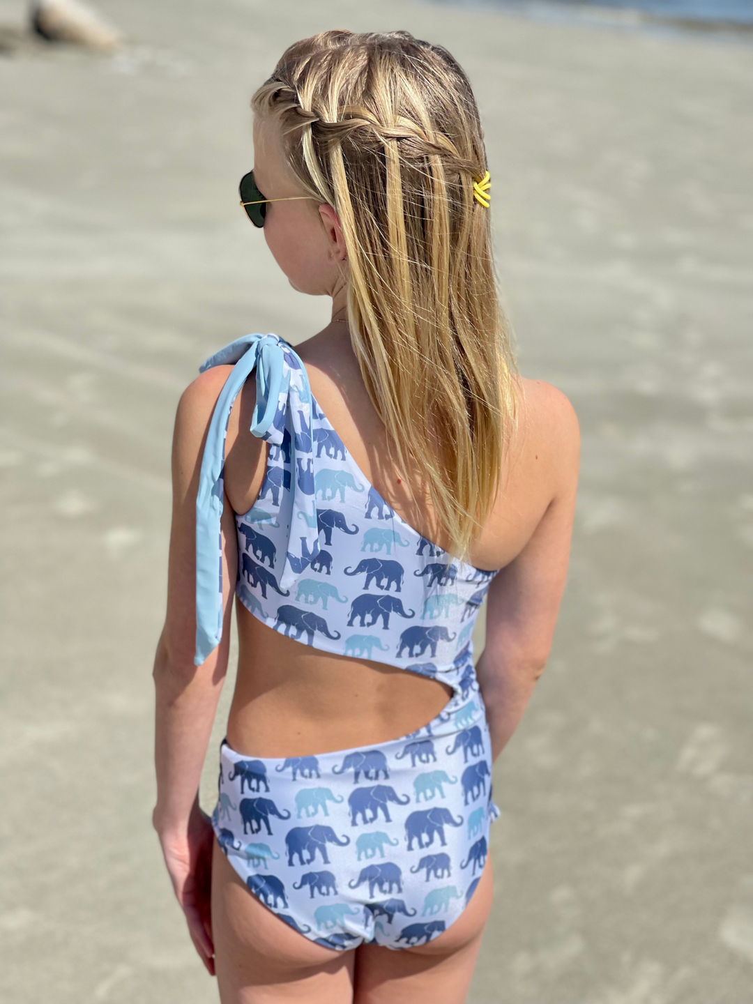 – girl's swimsuit, alternate view
