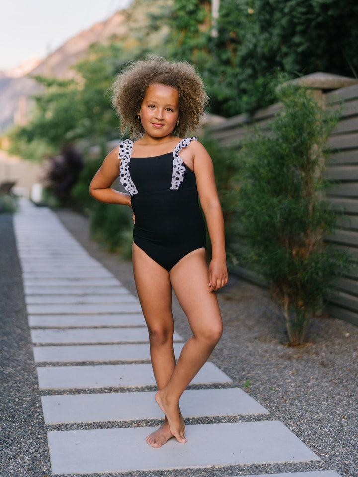 – girl's swimsuit, alternate view