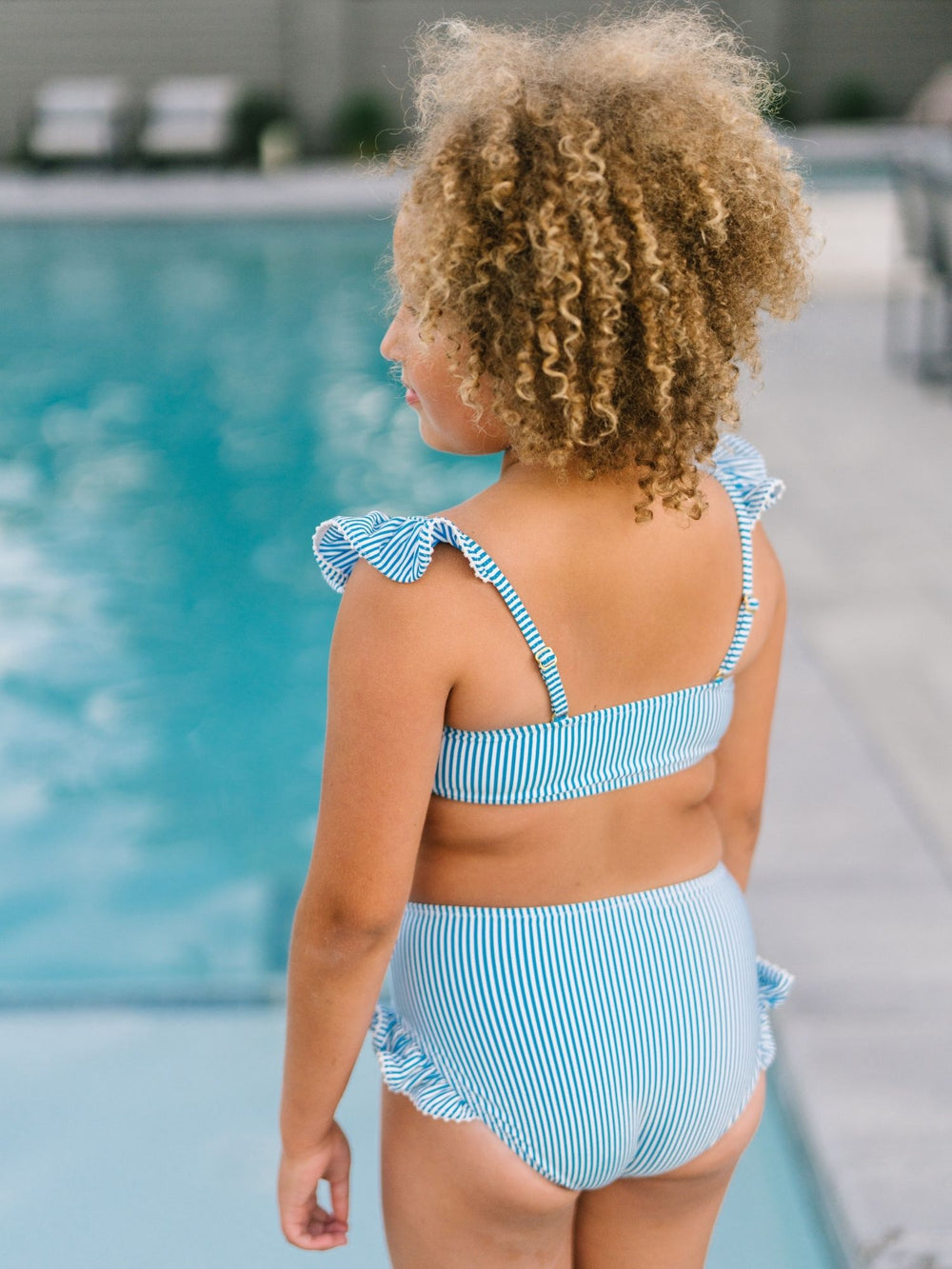 – girl's swimsuit, alternate view