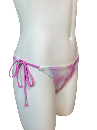 Navalora Matching Swimsuits Women's Cotton Candy Tie Dye String Bikini Bottom
