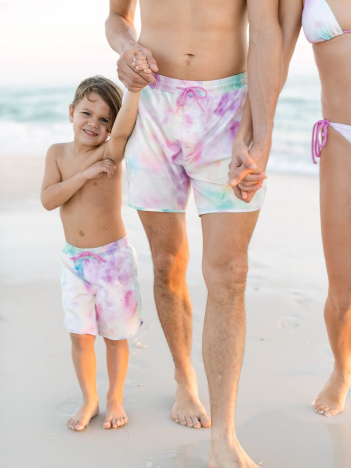 Men's Cotton Candy Tie Dye – men's swimwear, main image